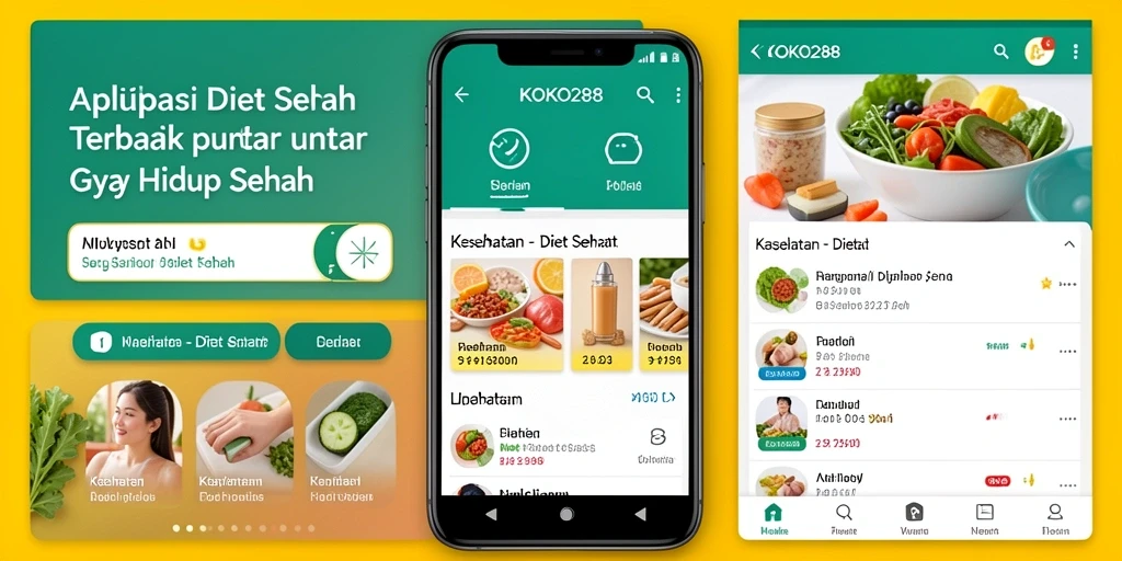 Tampilan antarmuka aplikasi KOKO288 yang menarik dan mudah digunakan.