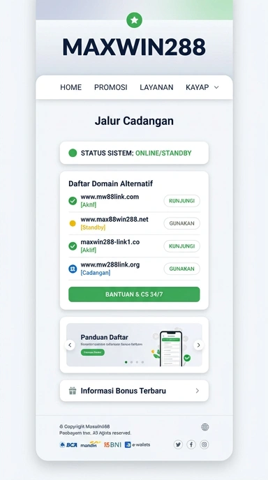 Link Alternatif Maxwin288 untuk Pengguna Android